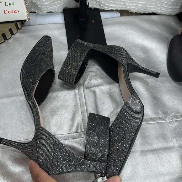 (T5)N by Nicole Miller - Women's Carty Pointed Toe Zip Pumps Stiletto Heel 8.5M - Picture 14 of 14